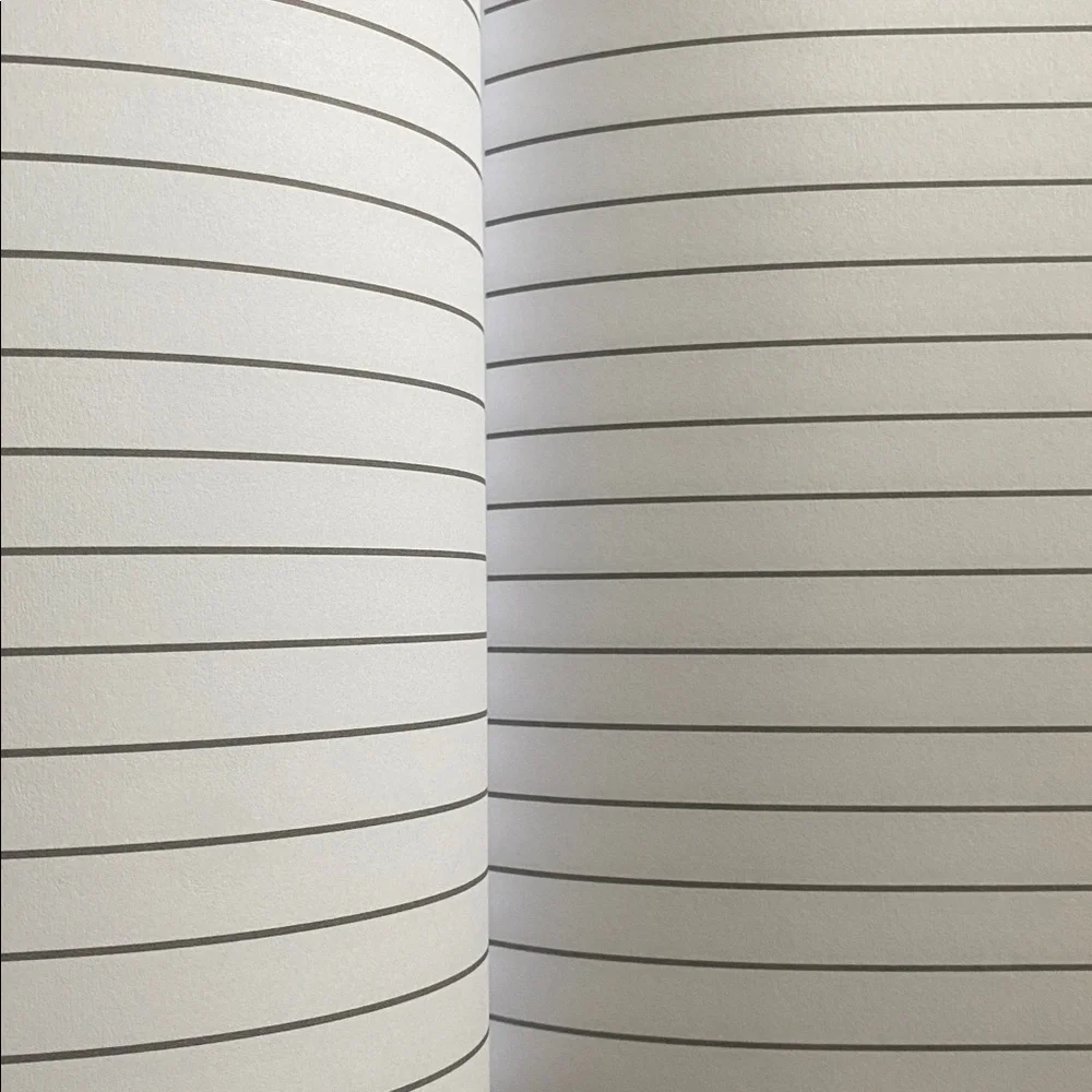 Blue Butterfly Wide-Ruled Notebook